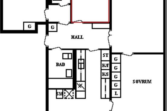 Rum uthyres i Ålidhem nära uni