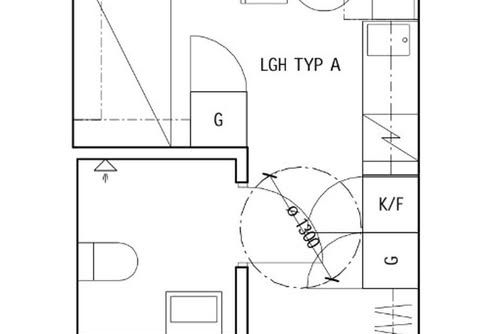 Nybyggd studiolägenhet i Spånga