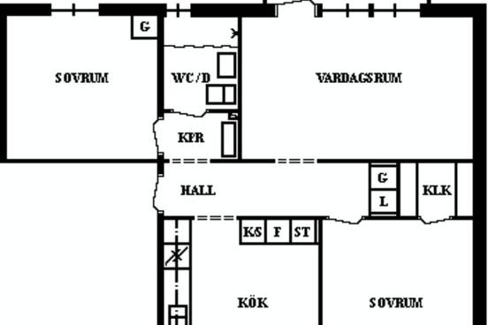 3:a i Ersmark med parkering & bredband