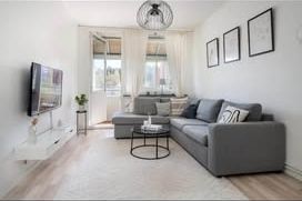 Bright 2BR Rental in Upplands Väsby