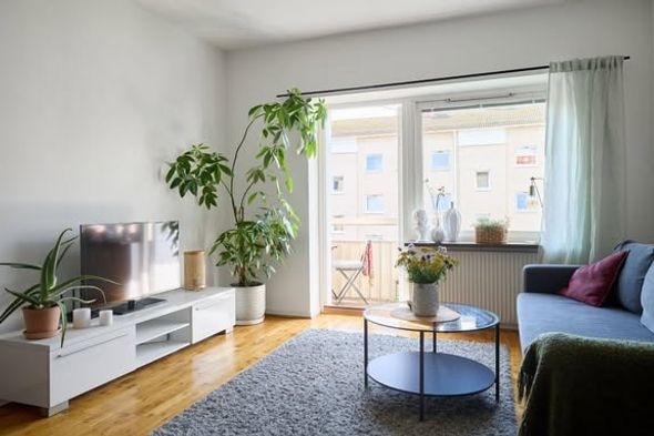 2 rok Södercentrum med balkong