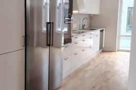 Nybyggt familjehem i Bunkeflostrand