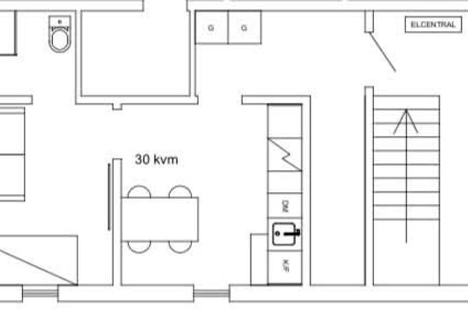 Ljus 1:a på Norrstrand – 30 kvm