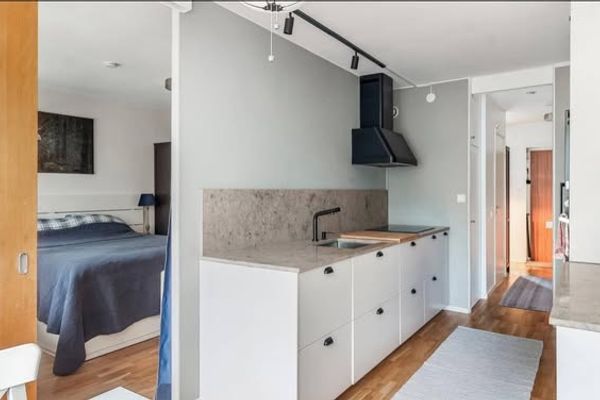 Renoverad 2:a med spa och gym i Malmaberg