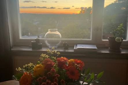 Mysig 1:a med balkong i Nacka