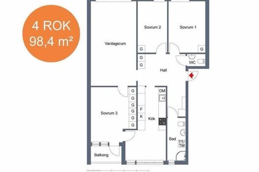 Rydsvägen 122A, Linköping