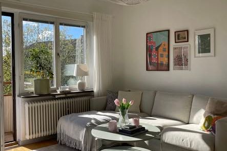 Stor ljus etta i Luthagen m balkong