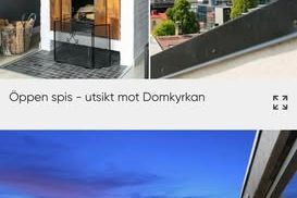 Central 2:a i etage med utsikt