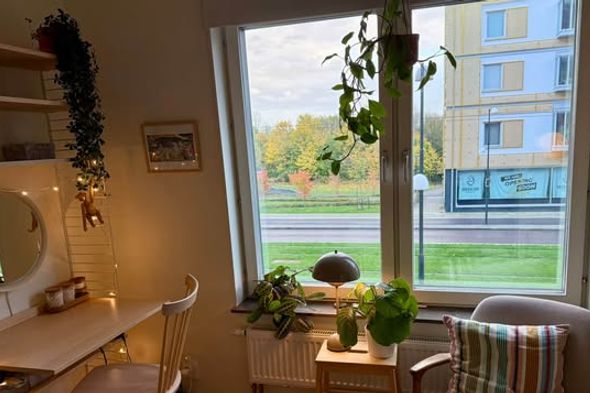 Mysig etta i Brunnshög – endast tjejer
