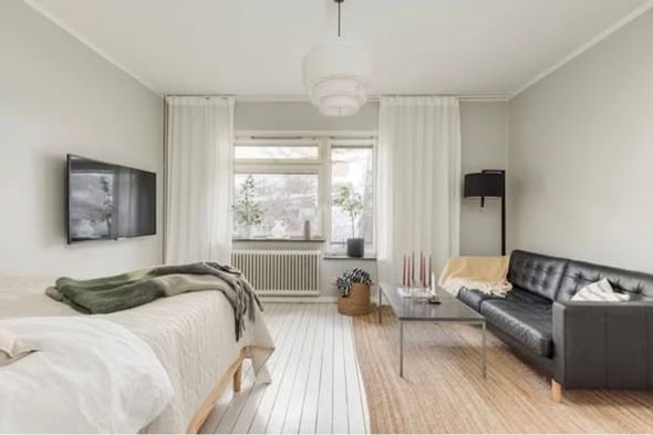 Möblerad 1 rok i Lunden, 37 kvm