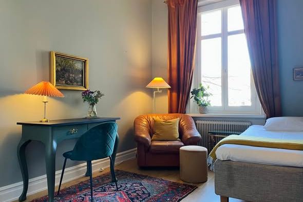 Sekelskiftesrum i centrala Linköping