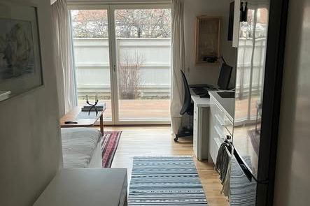 Mysig etta med uteplats i Luthagen