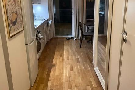 Mysig etta med balkong i Askim