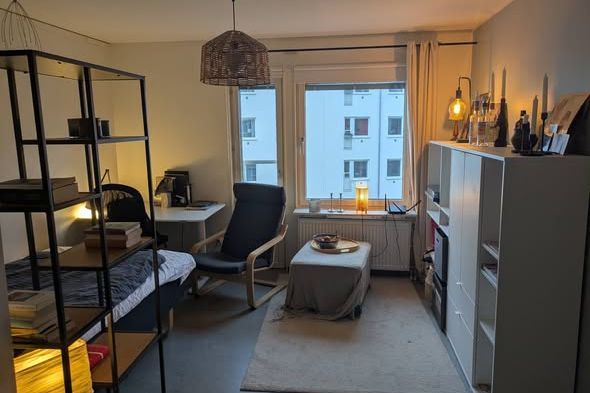 Mysig studentetta i Majklockan nära centrum