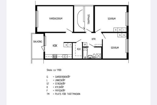 Apartment in Östersund