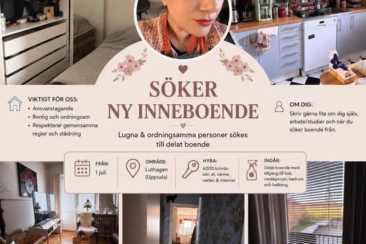 Trivsamt inneboende i Luthagen