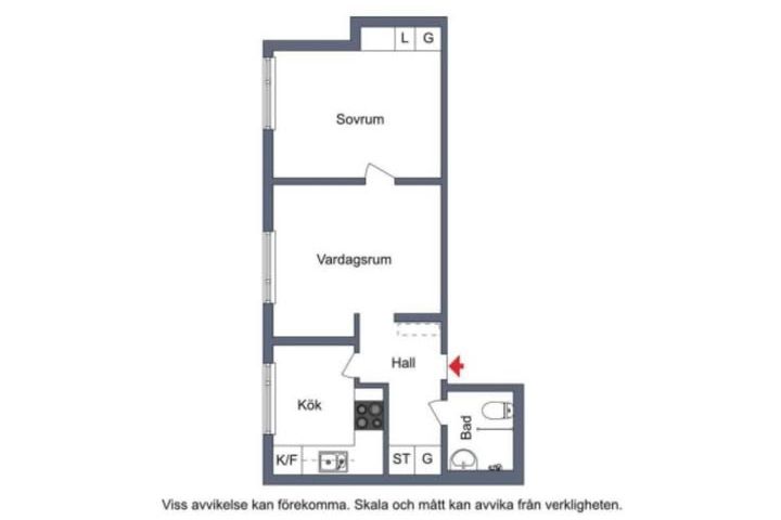 Lägenhet i Uppsala