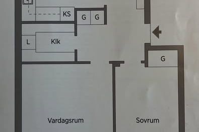 Funkis 2:a m. balkong i Spånga - Långtidsuthyrning