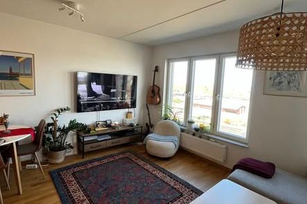 Ljus 2:a med balkong i centrala Uppsala
