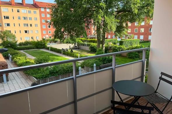 Möblerad 2:a med balkong i Luthagen