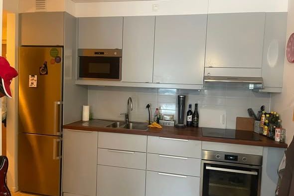 Möblerad 1:a med uteplats i Uppsala