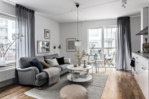 Modern 1:a med balkong i Kvillebäcken