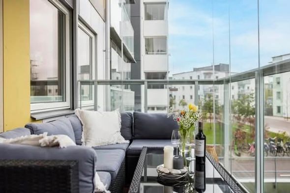 Möblerad etta vid Stadsparken i Lund