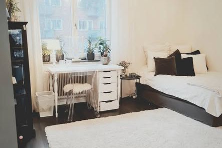 Möblerat rum i Hägerstensåsen för 1