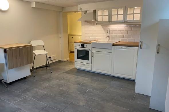 1a källarlägenhet på Norrstrand