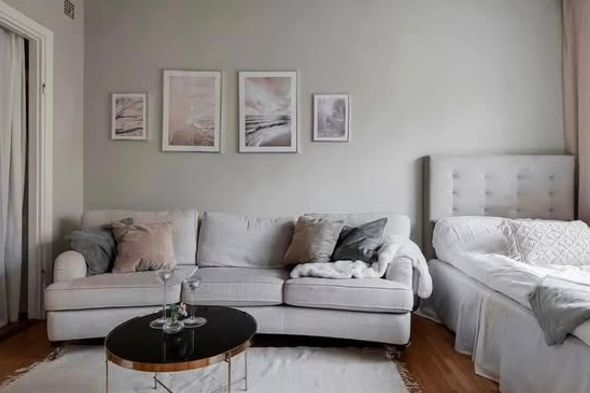 Ljus 1:a med balkong i centrala Örebro