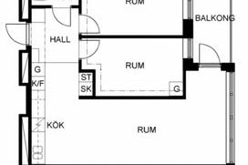 Möblerad trea i Lindholmen i sommar